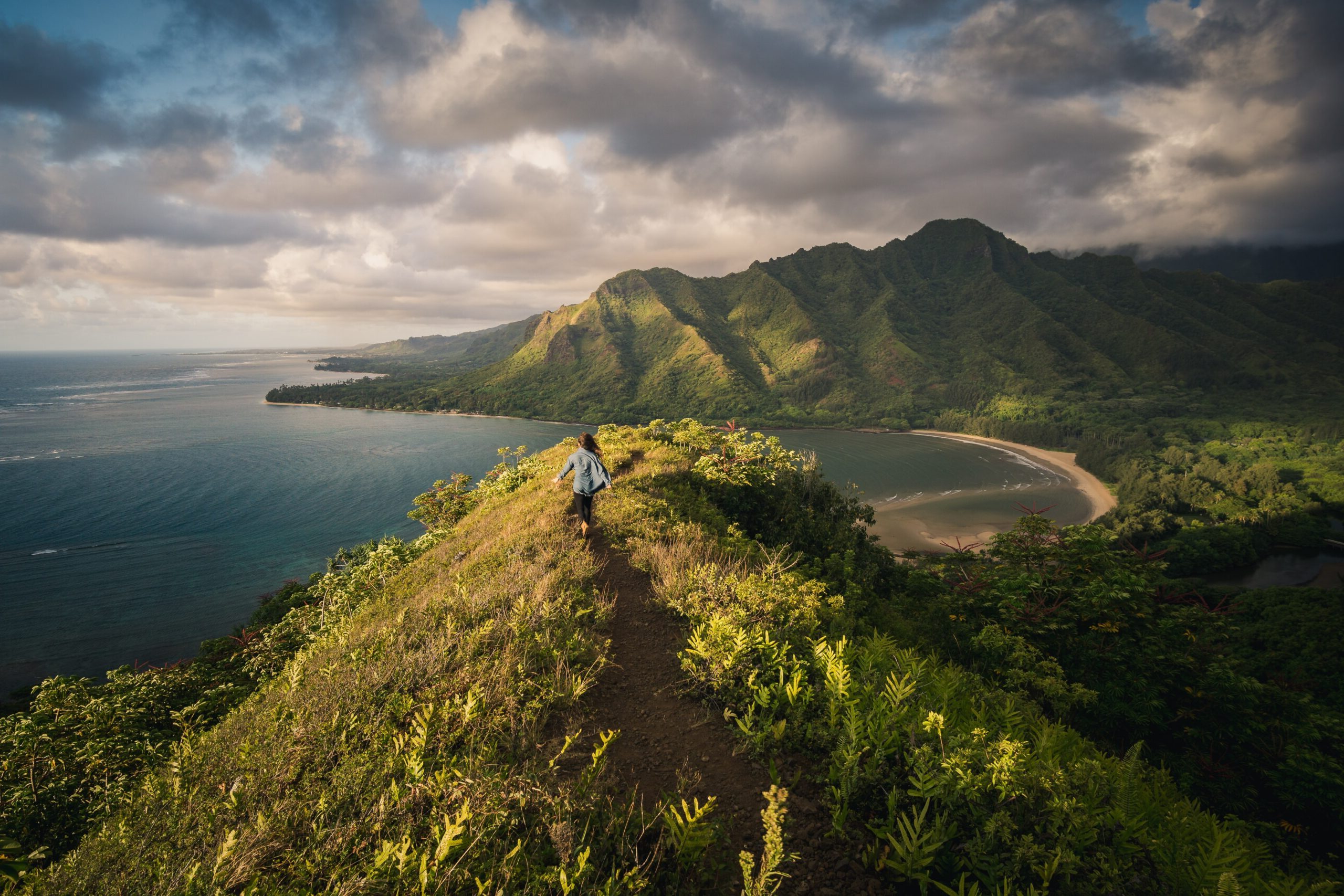 Pu'u Piei Hiking in Oahu HI