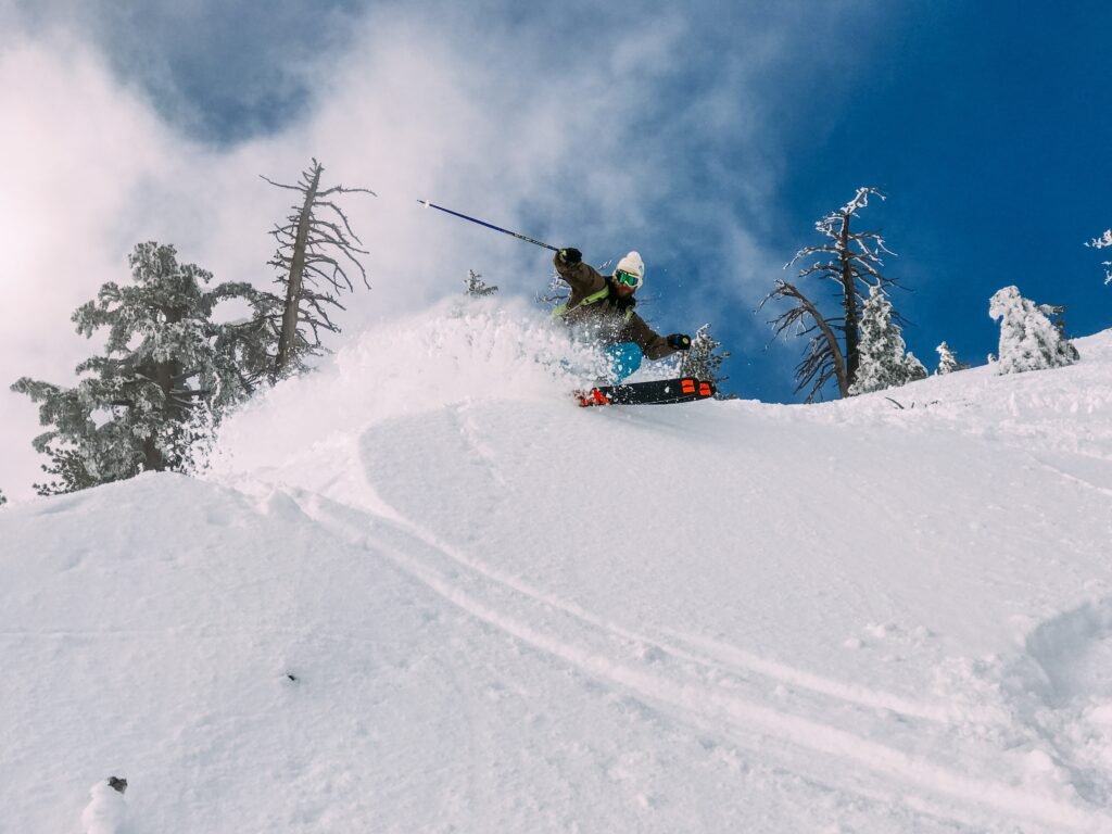 Champery skiing resort in Switzerland