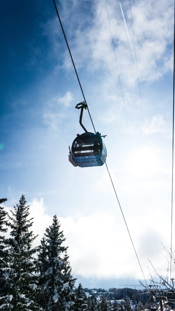 Crans Montana skiing resort in Switzerland