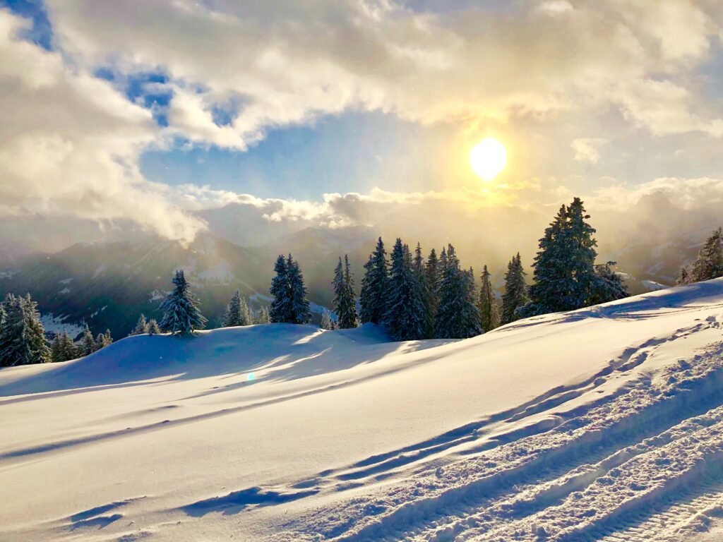 ski in Gstaad Switzerland